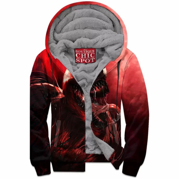 Carnage Zip Fleece Hoodie