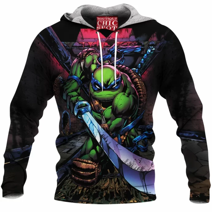 Leonardo Tmnt Fleece Hoodie