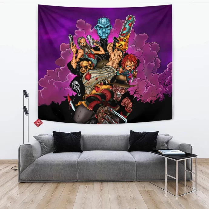 Horror Flick All Stars Tapestry