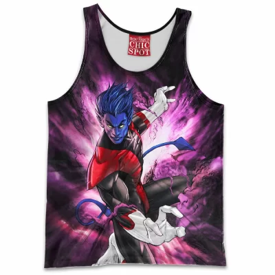 Comic Tank-Top, Nightcrawler Tank-Top, X-men Tank-Top