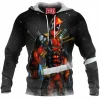Comic Fleece-Hoodie, Deadpool Fleece-Hoodie