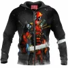 Comic Zip-Hoodie, Deadpool Zip-Hoodie