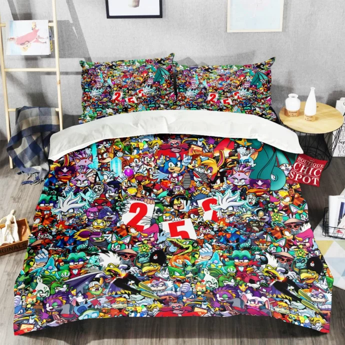 Sonic The Hedgehog Bedding Set