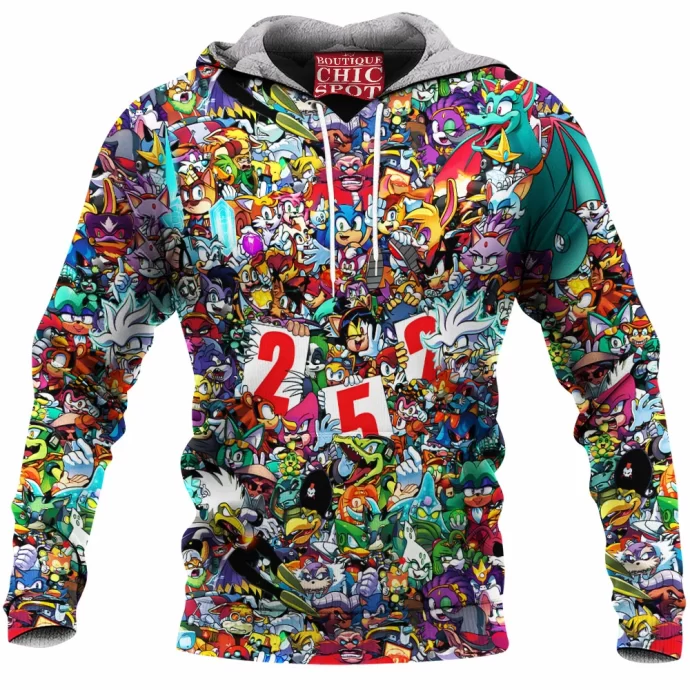 Sonic The Hedgehog Fleece Hoodie