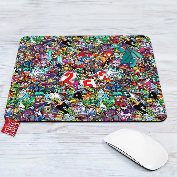 Sonic The Hedgehog Mouse Pad