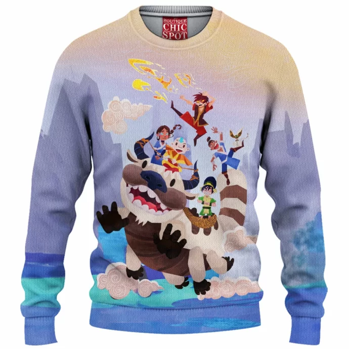 Avatar The Last Airbender Knitted Sweater