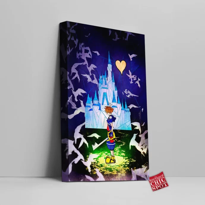 Kingdom Hearts Canvas Wall Art