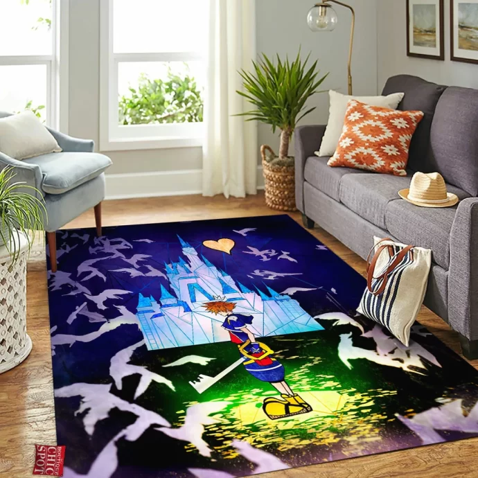 Kingdom Hearts Rectangle Rug