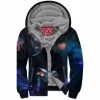 Galaxy Zip-Fleece-Hoodie