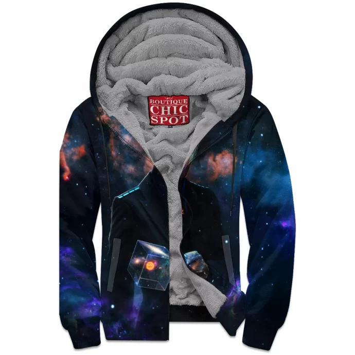 Galaxy Zip Fleece Hoodie