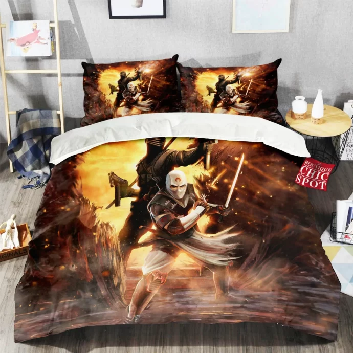 Snake Eyes And Storm Shadow Bedding Set