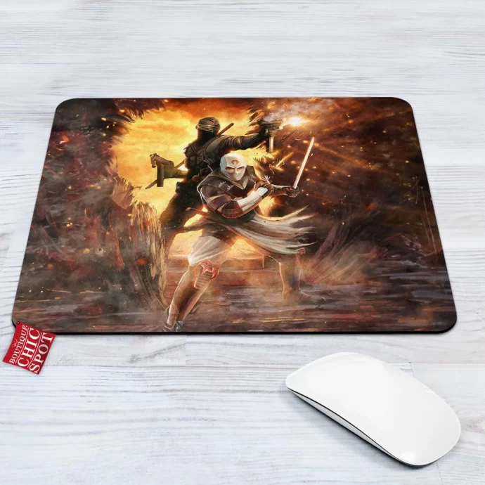 Snake Eyes And Storm Shadow Mouse Pad