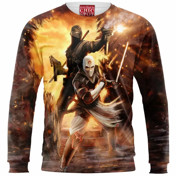 Snake Eyes And Storm Shadow Sweatshirt