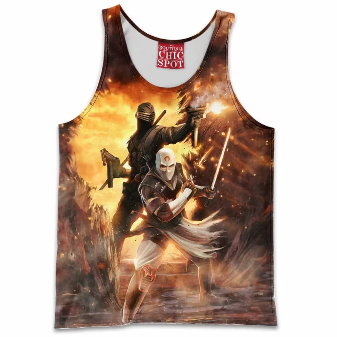 Snake Eyes And Storm Shadow Tank Top