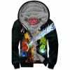 Anime Zip-Fleece-Hoodie, Voltron Zip-Fleece-Hoodie