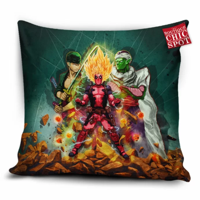 Deadpool Zoro Piccolo Pillow Cover