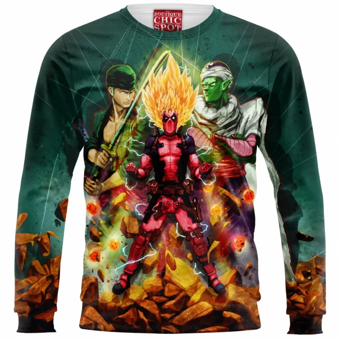 Deadpool Zoro Piccolo Sweatshirt