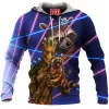 Comic Fleece-Hoodie, Groot Fleece-Hoodie, Guardians of The Galaxy Fleece-Hoodie
