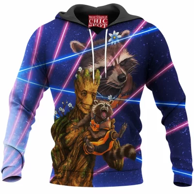 Comic Hoodie, Groot Hoodie, Guardians of The Galaxy Hoodie