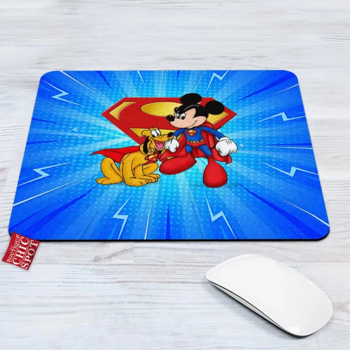 Mickey Mouse And Pluto Disney Mouse Pad