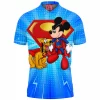Animation Polo Shirt, Mickey Mouse Polo Shirt, Disney Polo Shirt