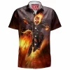 Comic Hawaiian-Shirt, Ghost Rider Hawaiian-Shirt