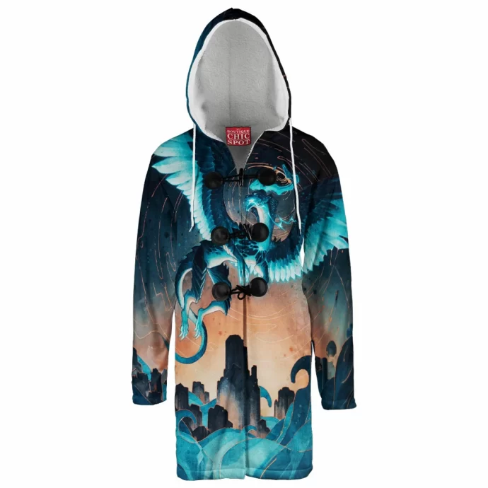 Dragon Hooded Cloak Coat