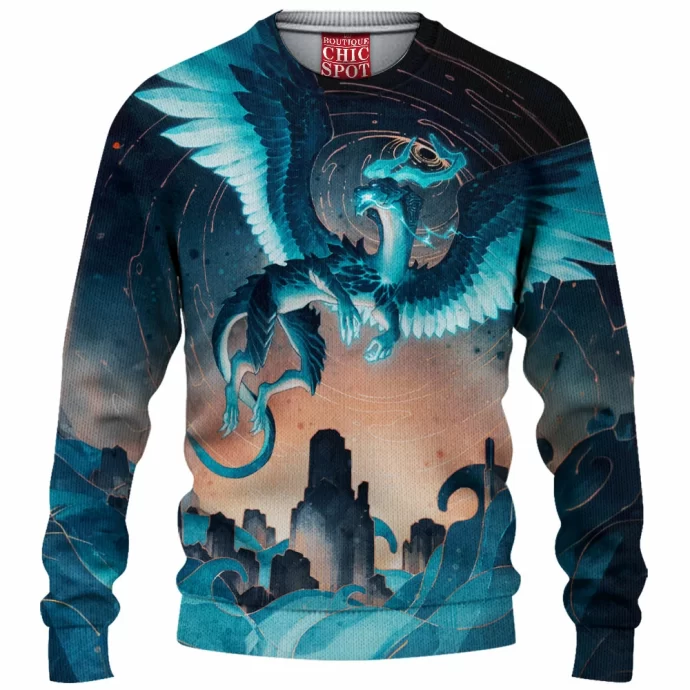 Dragon Knitted Sweater