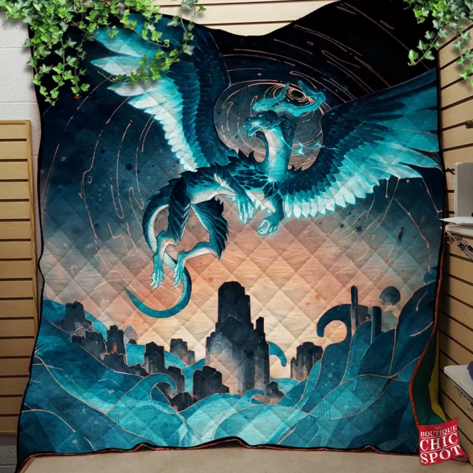 Dragon Quilt Blanket