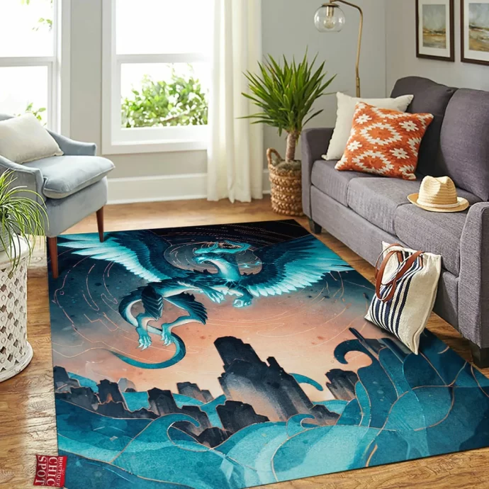 Dragon Rectangle Rug