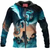 Dragon Zip-Hoodie, Fantasy Zip-Hoodie