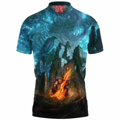Dark Souls Polo Shirt, Game Polo Shirt