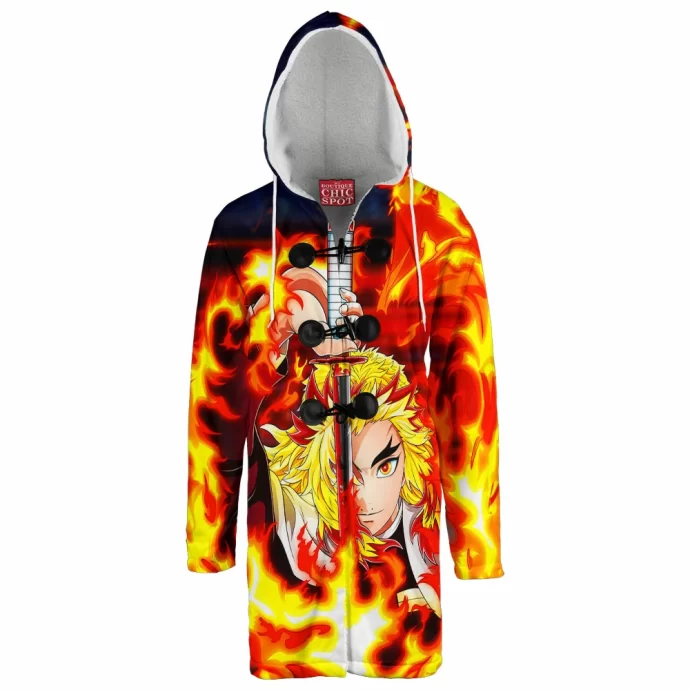 Rengoku Hooded Cloak Coat