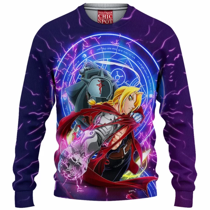 Fullmetal Alchemist Knitted Sweater