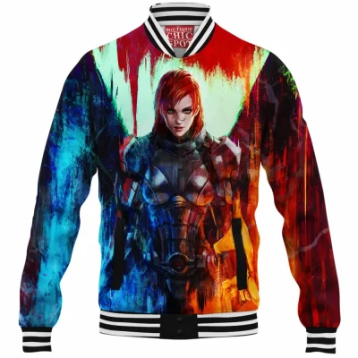 Game Baseball-Jacket, Mass Effect Baseball-Jacket