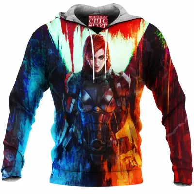 Game Fleece-Hoodie, Mass Effect Fleece-Hoodie
