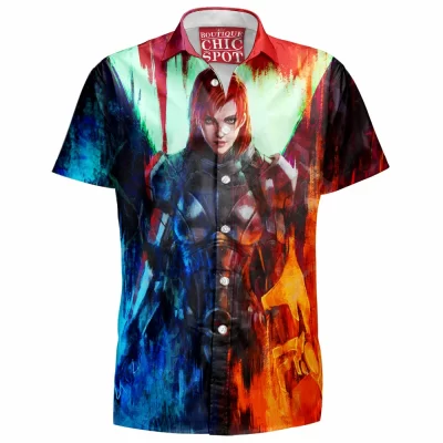 Game Hawaiian-Shirt, Mass Effect Hawaiian-Shirt