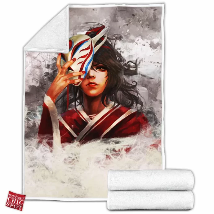 Bloodmoon Akali Fleece Blanket