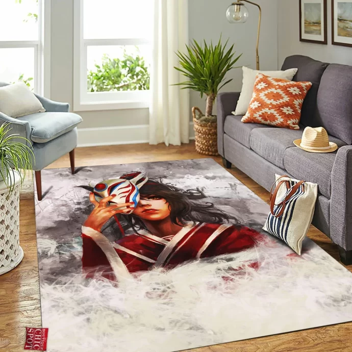 Bloodmoon Akali Rectangle Rug