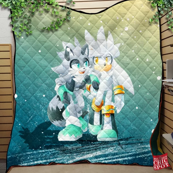 Sonic Quilt Blanket