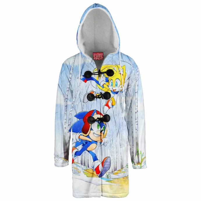 Sonic Hooded Cloak Coat