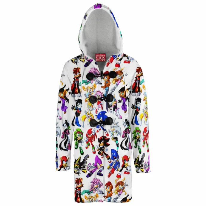 Sonic Hooded Cloak Coat