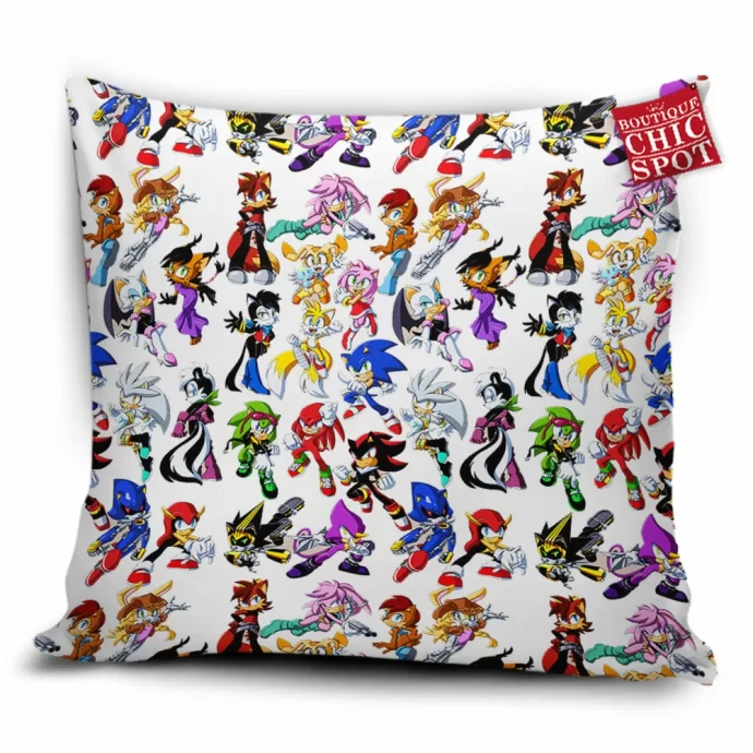 Sonic Pillow Cover