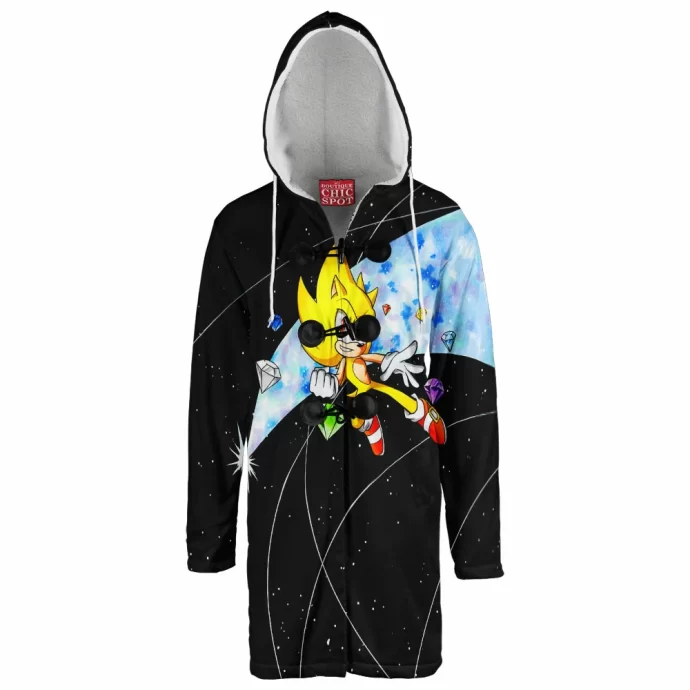 Sonic Hooded Cloak Coat