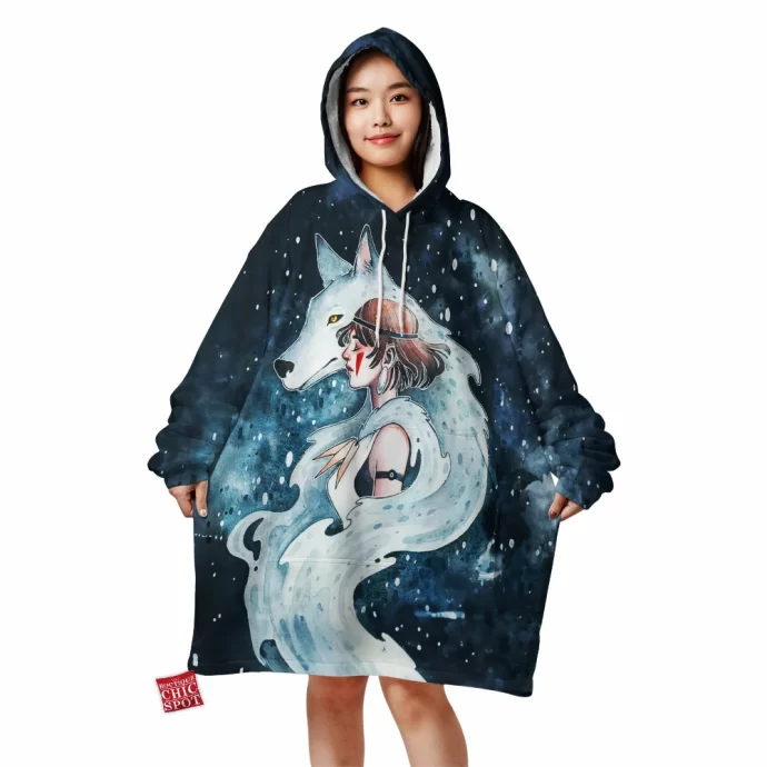 Princess Mononoke Blanket Hoodie