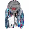 Anime Zip-Fleece-Hoodie, Ghost in the Shell Zip-Fleece-Hoodie