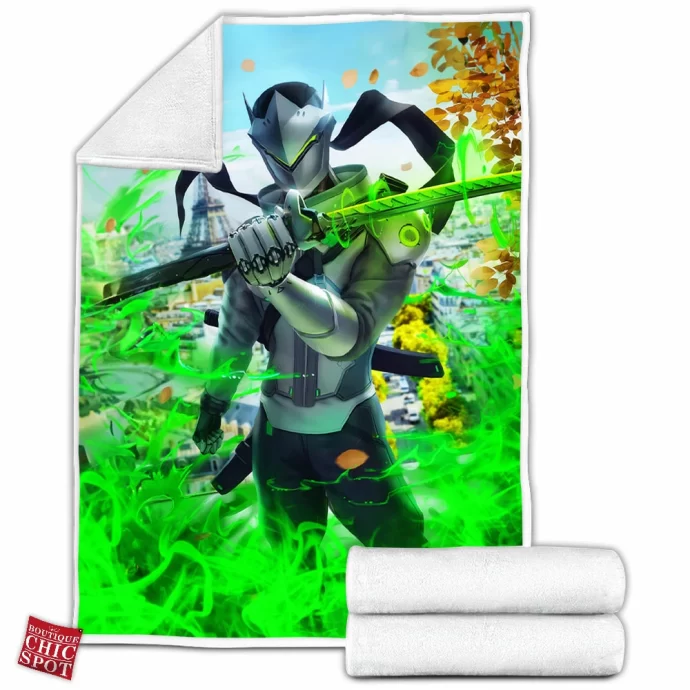 Genji Fleece Blanket