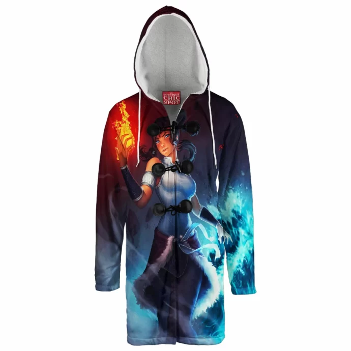 Korra Hooded Cloak Coat