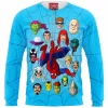 Comic Sweatshirt, Superhero Sweatshirt