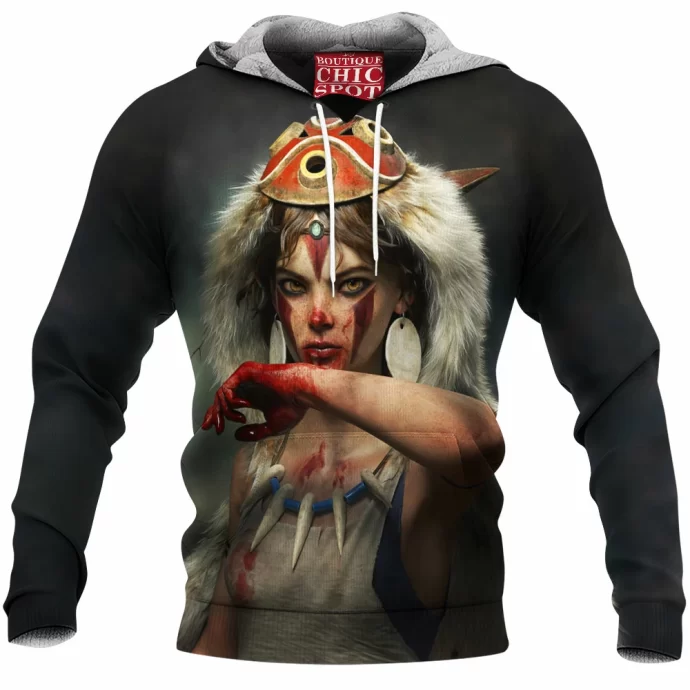 Princess Mononoke Fleece Hoodie